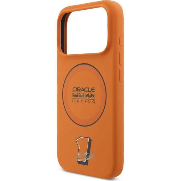 Oracle-Red-Bull-Racing-Silicone-Blue-Ring-MagSafe-kryt-iPhone-17-Pro-oranzovy