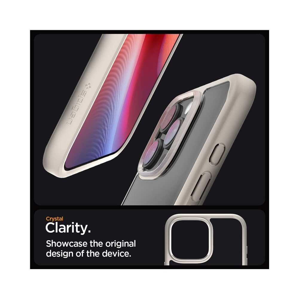 Spigen-Ultra-Hybrid-kryt-iPhone-16-Pro-natural-titanium