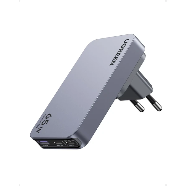 UGREEN Nexode Pro 65W GaN nabíječka s USB-C/USB-A šedá - Nabíječky - Hlavní obrázek