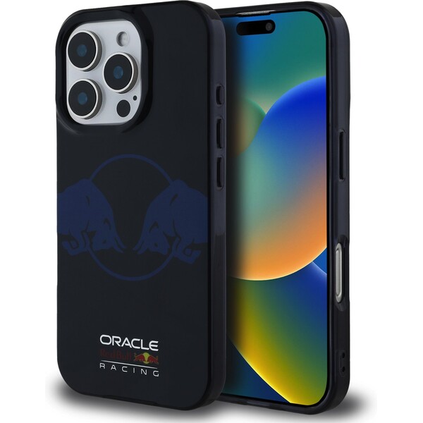 Oracle-Red-Bull-Racing-PC-TPU-Two-Bulls-Magsafe-kryt-iPhone-16-Pro-Max-modry