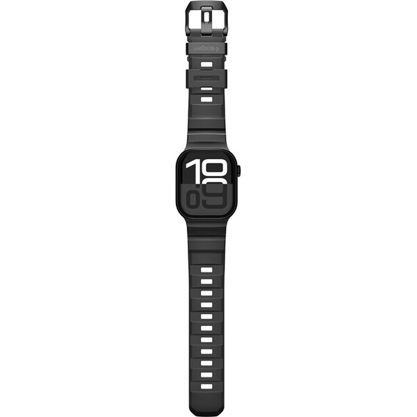 Spigen-Silicone-Band-reminek-Apple-Watch-49-46-45-44mm-cerny