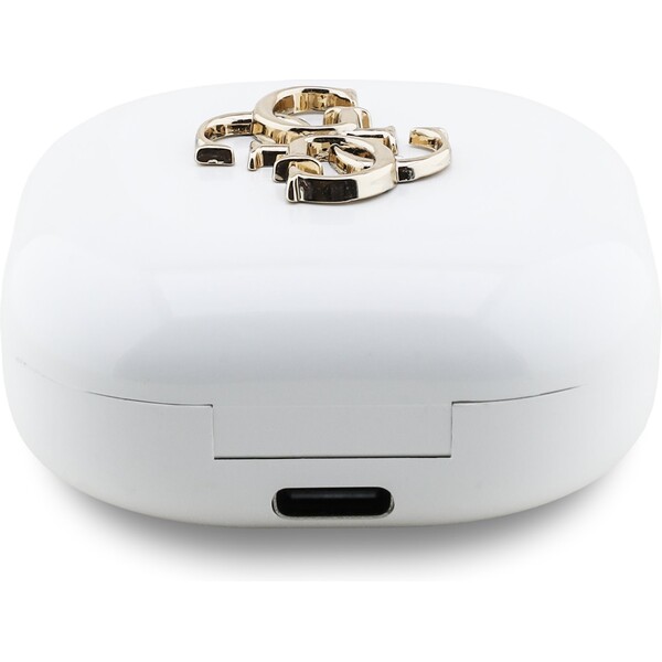 Guess-4G-Metal-Logo-TWS-Bezdratova-sluchatka-bila