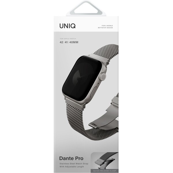 UNIQ-Dante-Pro-ocelovy-reminek-42-41-40mm-titanove-stribrny