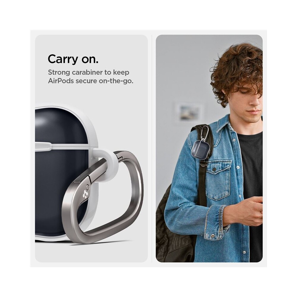 Spigen-Classic-C1-pouzdro-AirPods-4-grafitove