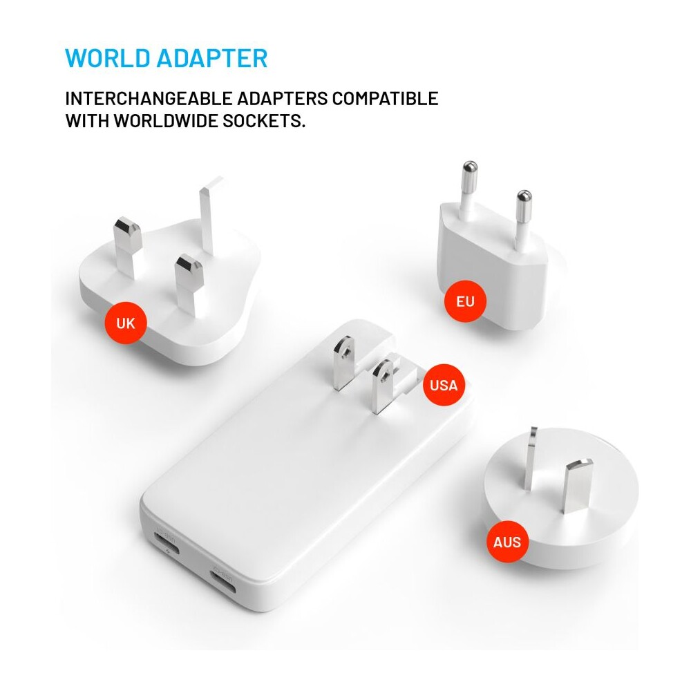 FIXED-Slim-Traveller-GaN-cestovni-nabijecka-s-2x-USB-C-a-adaptery-45W-bila