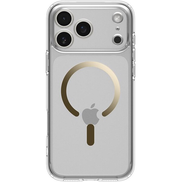 Spigen-Ultra-Hybrid-MagSafe-kryt-iPhone-17-Pro-clear-gold