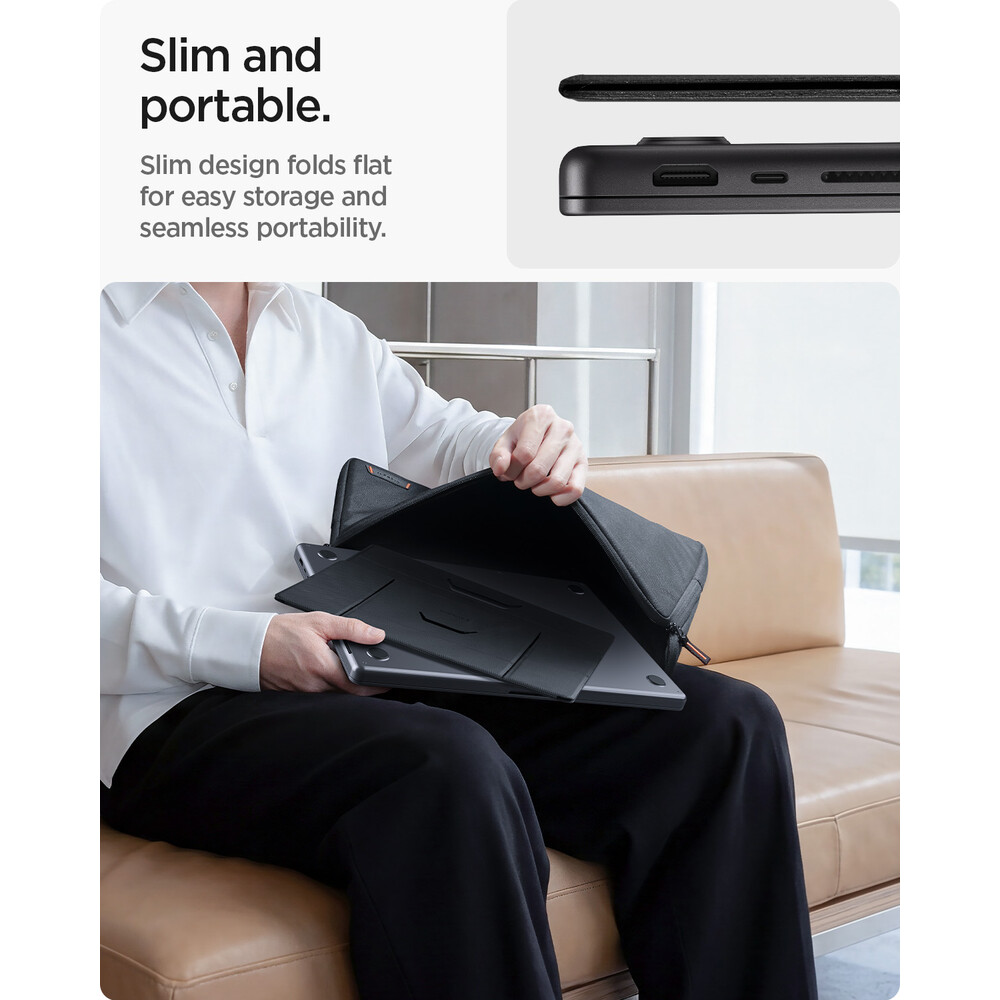 Spigen-Slim-Fold-Laptop-Tablet-Stand-stojanek-cerny