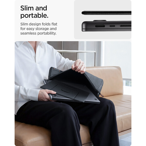 Spigen-Slim-Fold-Laptop-Tablet-Stand-stojanek-cerny