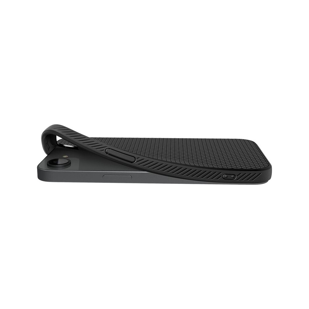 Spigen-Liquid-Air-MagSafe-kryt-iPhone-17e-16e-matne-cerny