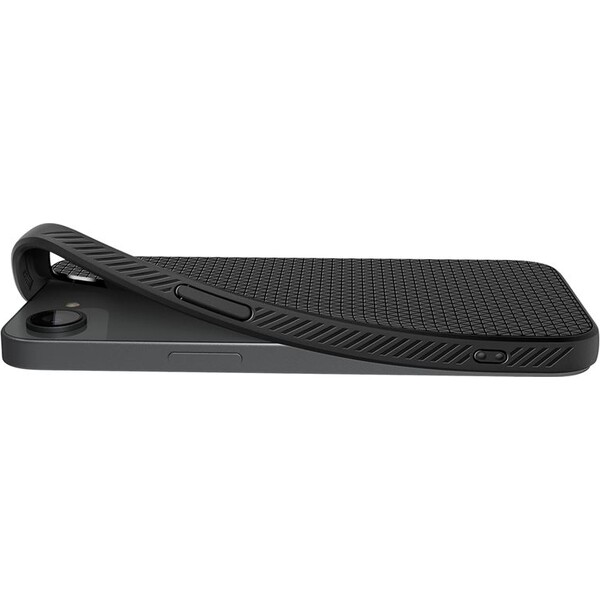 Spigen-Liquid-Air-MagSafe-kryt-iPhone-17e-16e-matne-cerny