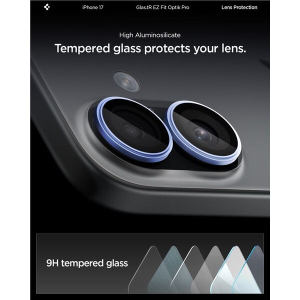 Spigen-Glass-tR-EZ-Fit-Optik-Pro-skla-iPhone-17-blue-2-ks-