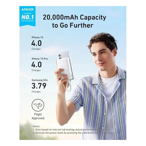 Anker-Zolo-powerbanka-20000mAh-22-5W-s-kabelem-USB-C-bila