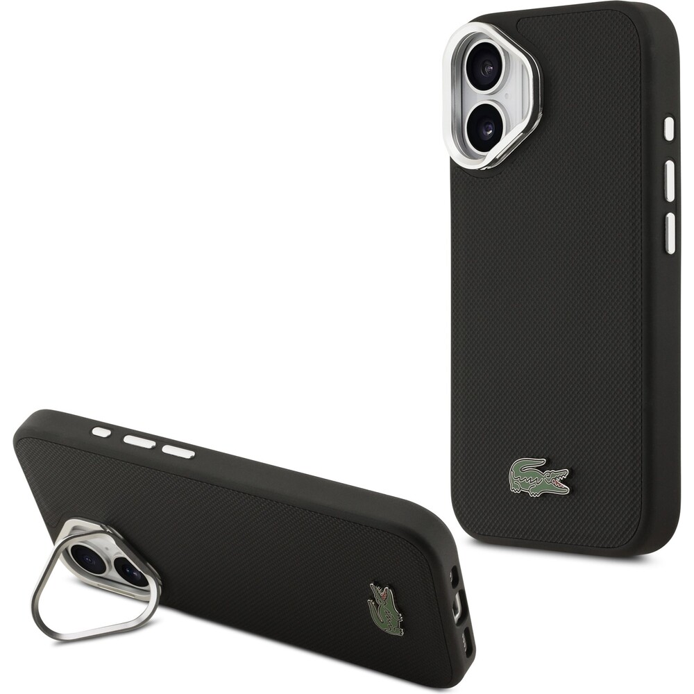 Lacoste-Iconic-Petit-Pique-Camera-Stand-MagSafe-kryt-iPhone-17-cerny