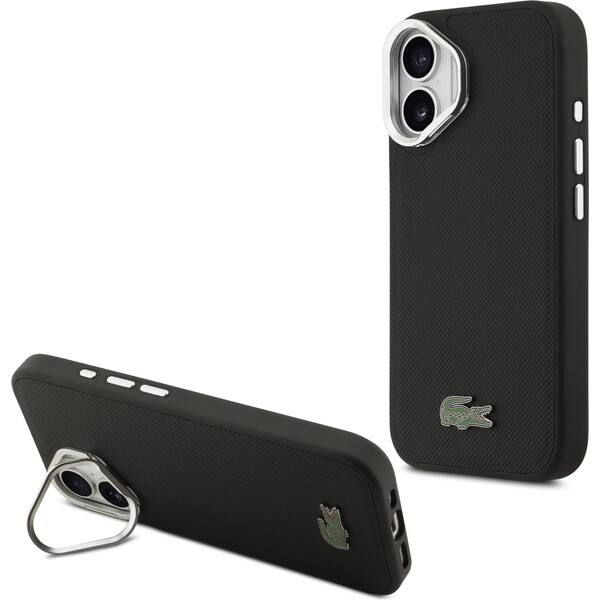 Lacoste-Iconic-Petit-Pique-Camera-Stand-MagSafe-kryt-iPhone-17-cerny