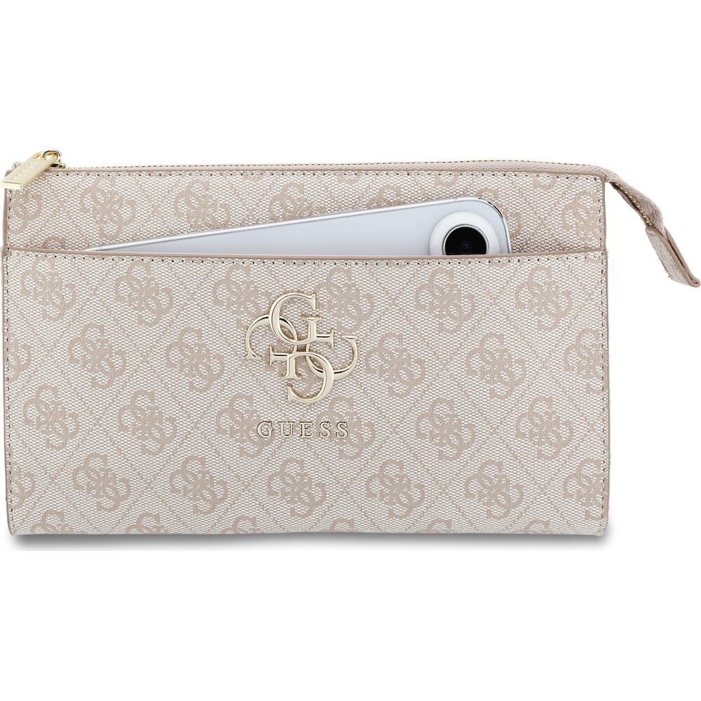 Guess-PU-4G-Metal-Logo-kabelka-na-telefon-ruzova