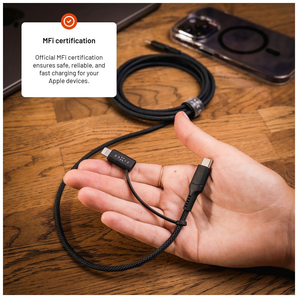 FIXED-2v1-napajeci-kabel-60W-2m-cerny