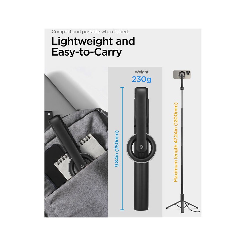 Spigen-MagSafe-Tripod-Selfie-Stick-longer-version-cerna