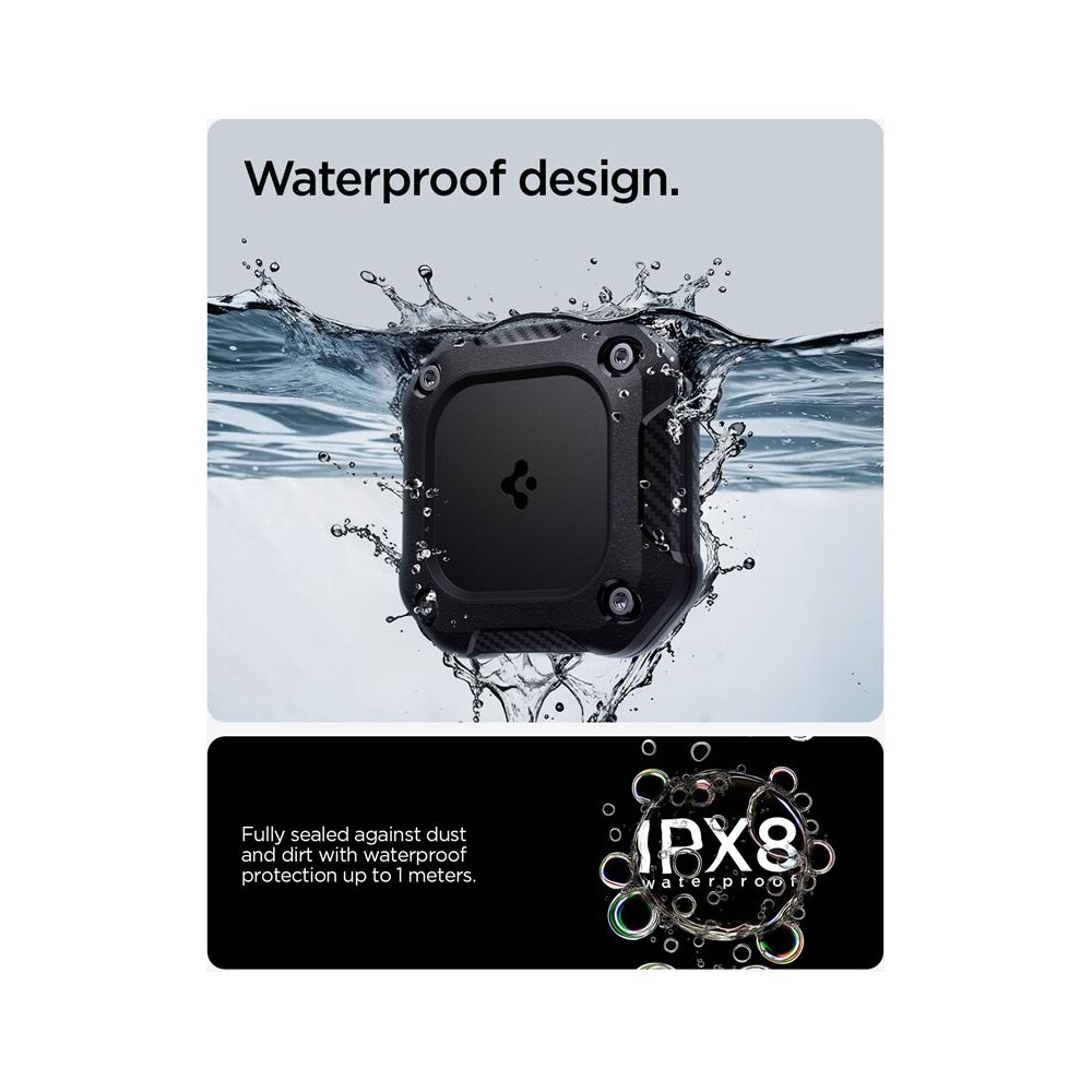 Spigen-Tough-Armor-IP67-vodeodolne-pouzdro-pro-Apple-AirTag-black-4-ks-