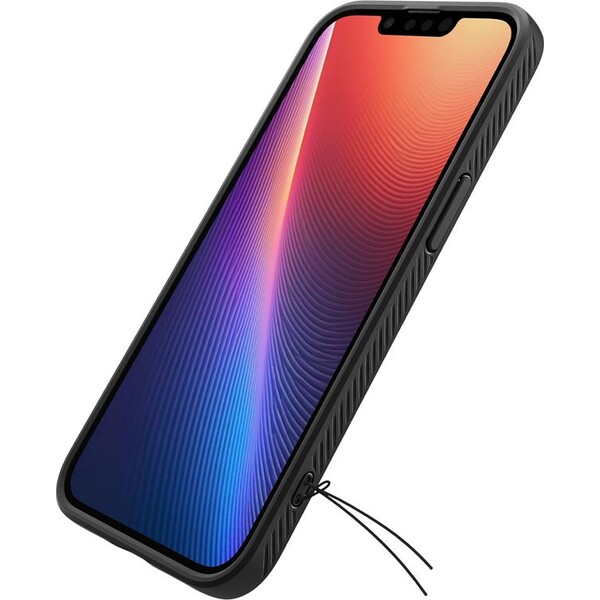 Spigen-Liquid-Air-kryt-iPhone-17e-16e-matne-cerny