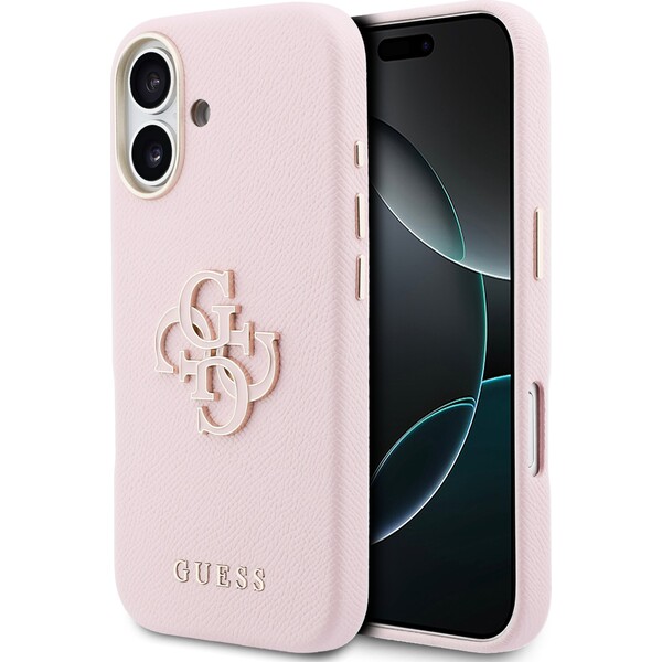 Guess-PU-Resin-Logo-kryt-iPhone-17-ruzovy