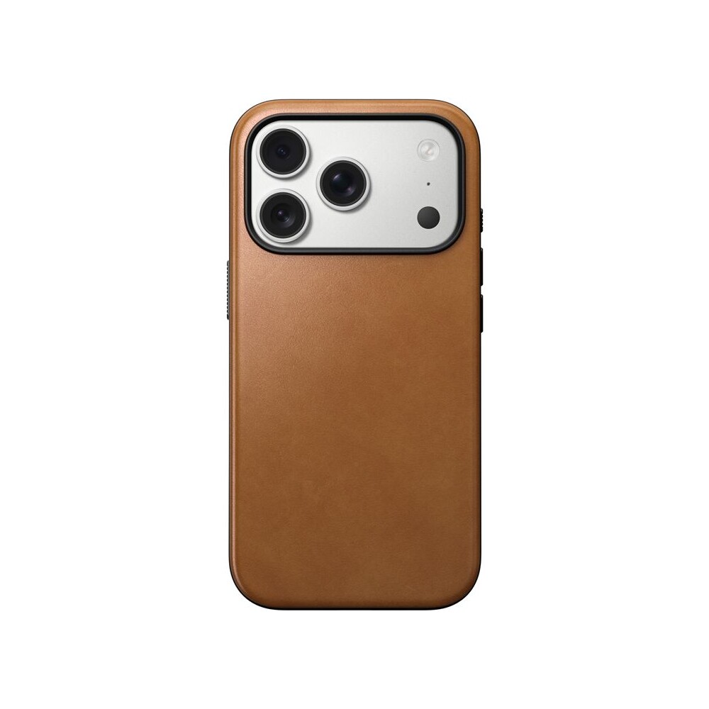Nomad-Modern-Leather-Case-MagSafe-kozeny-kryt-iPhone-17-Pro-English-Tan