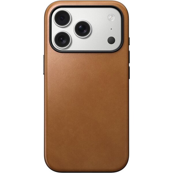 Nomad-Modern-Leather-Case-MagSafe-kozeny-kryt-iPhone-17-Pro-English-Tan