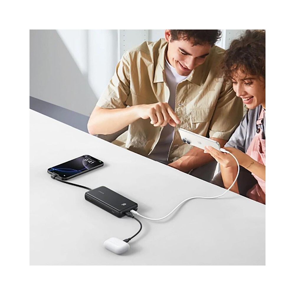 Anker-Zolo-powerbanka-20000mAh-22-5W-s-kabelem-USB-C-cerna