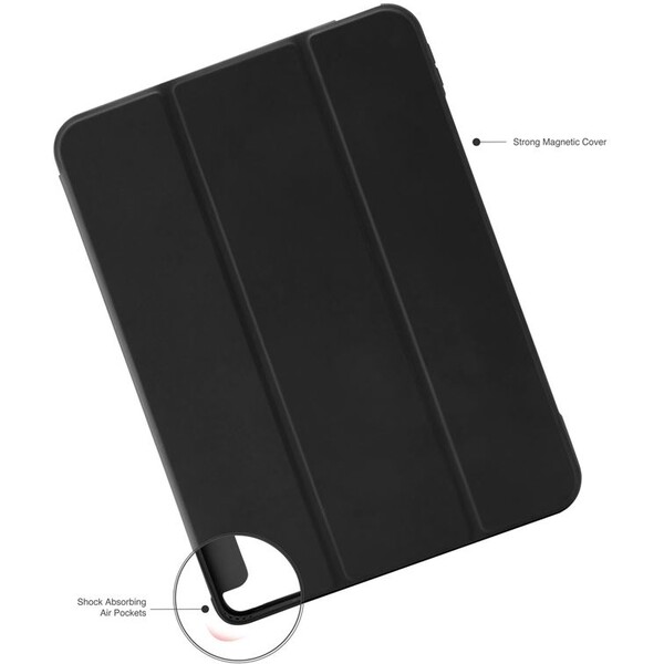 Pipetto-Origami-No7-Tri-Folio-pouzdro-iPad-11-2025-iPad-2022-cerne