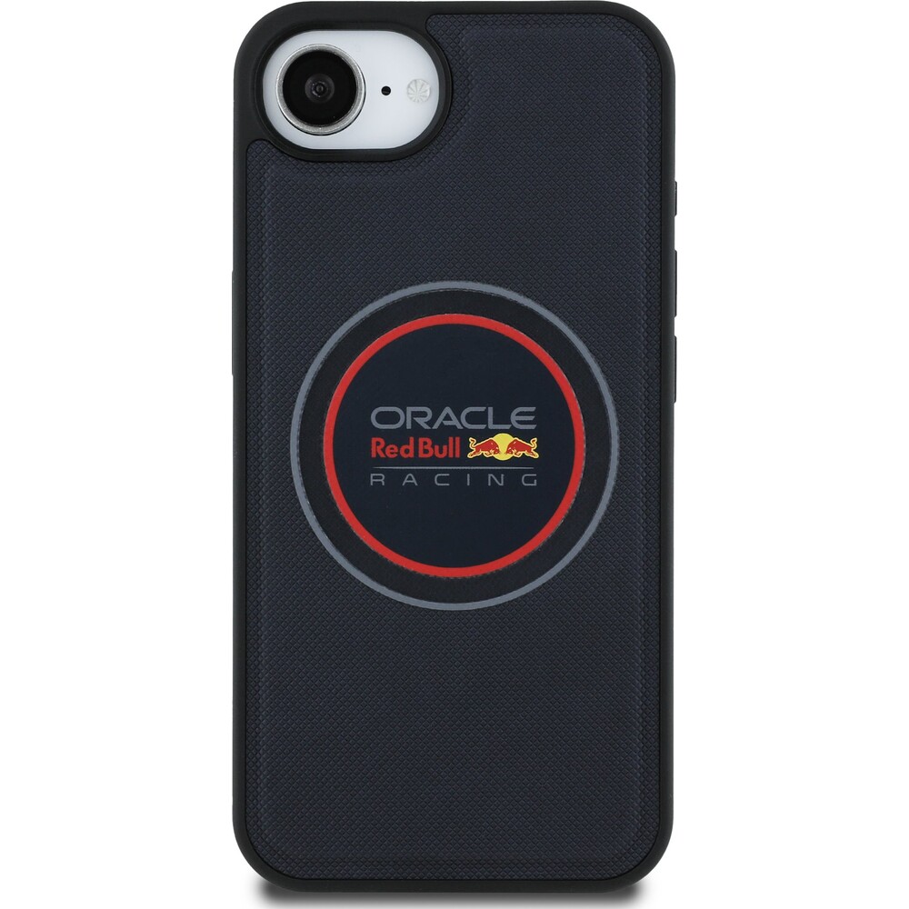 Oracle-Red-Bull-Racing-PU-Leather-Red-Ring-MagSafe-kryt-iPhone-17e-16e-modry