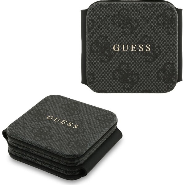 Guess-PU-4G-MagSafe-bezdratova-nabijecka-3v1-cerna