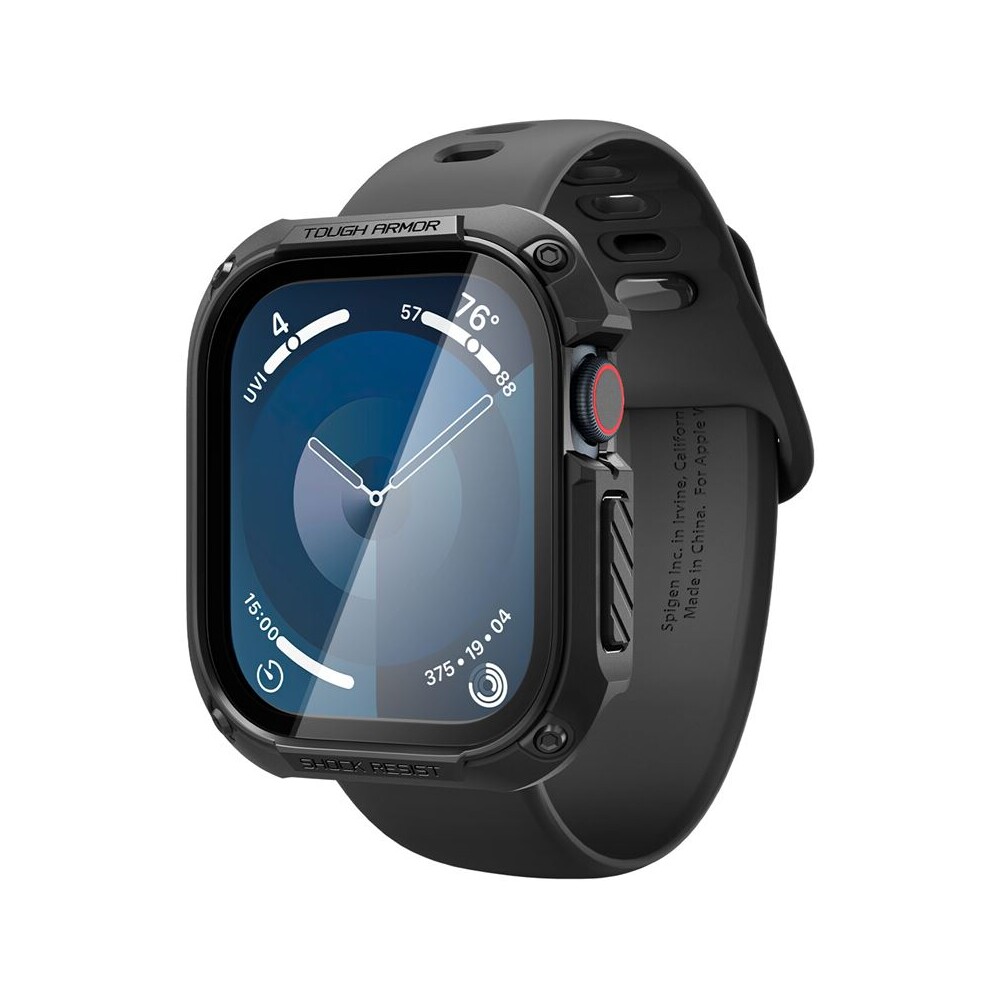 Spigen-Tough-Armor-pouzdro-Apple-Watch-10-11-46mm-cerne