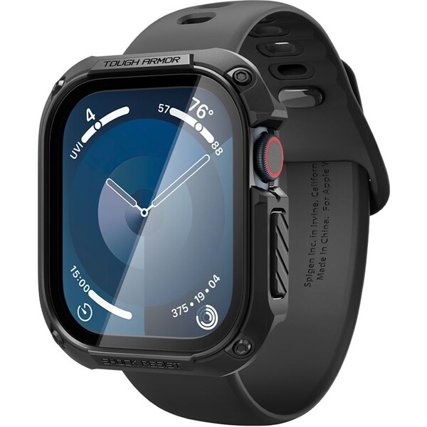 Spigen-Tough-Armor-pouzdro-Apple-Watch-10-11-46mm-cerne