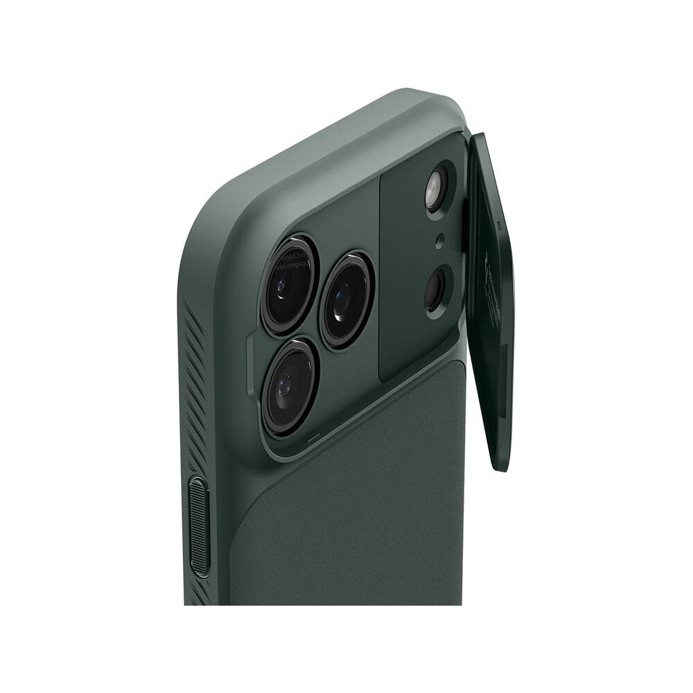 Spigen-Optik-Armor-MagSafe-kryt-iPhone-17-Pro-abyss-green