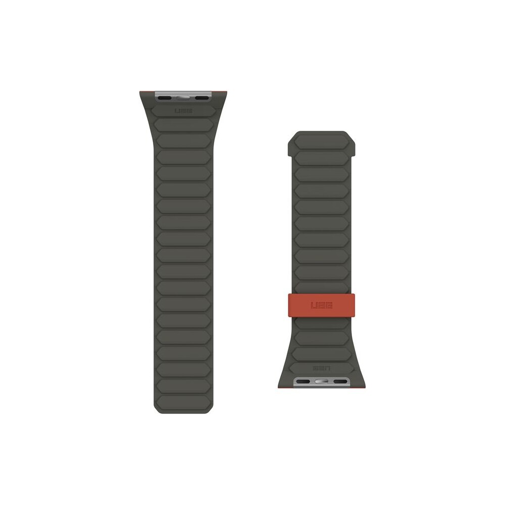 UAG-Pathfinder-reminek-Apple-Watch-49-46-45-44-42mm-olivovy-oranzovy