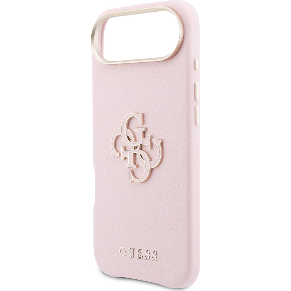 Guess-PU-Resin-Logo-kryt-iPhone-Air-ruzovy
