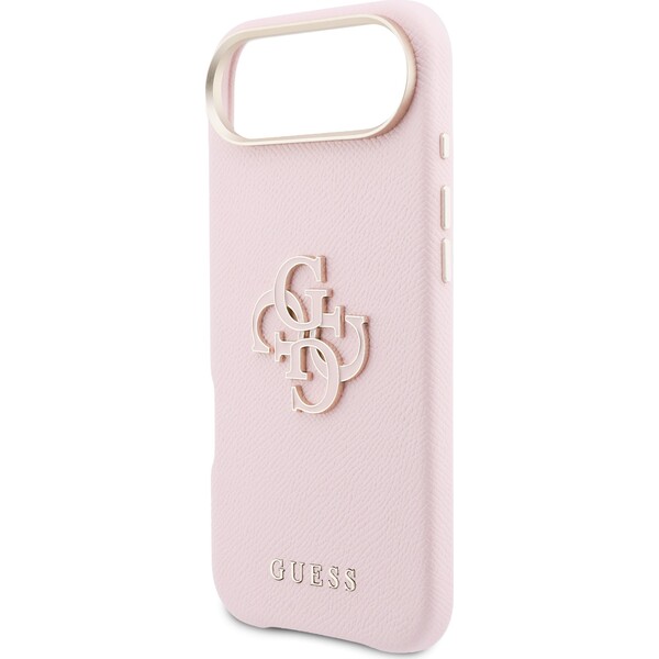 Guess-PU-Resin-Logo-kryt-iPhone-Air-ruzovy