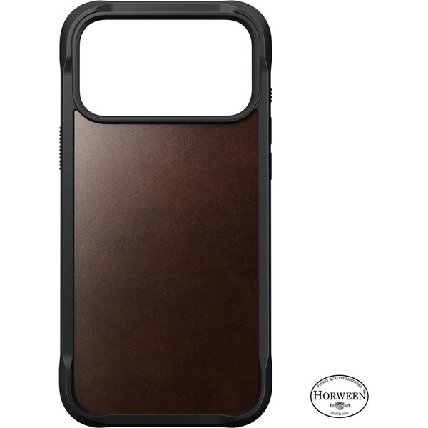 Nomad-Rugged-Leather-Case-Horween-MagSafe-kozeny-kryt-iPhone-17-Pro-Rustic-Brown