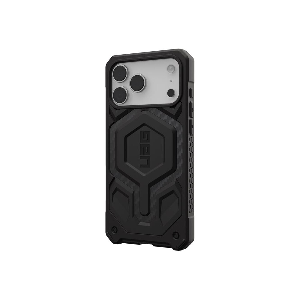 UAG-Monarch-Pro-MagSafe-Carbon-Fiber-kryt-iPhone-17-Pro-Max-cerny