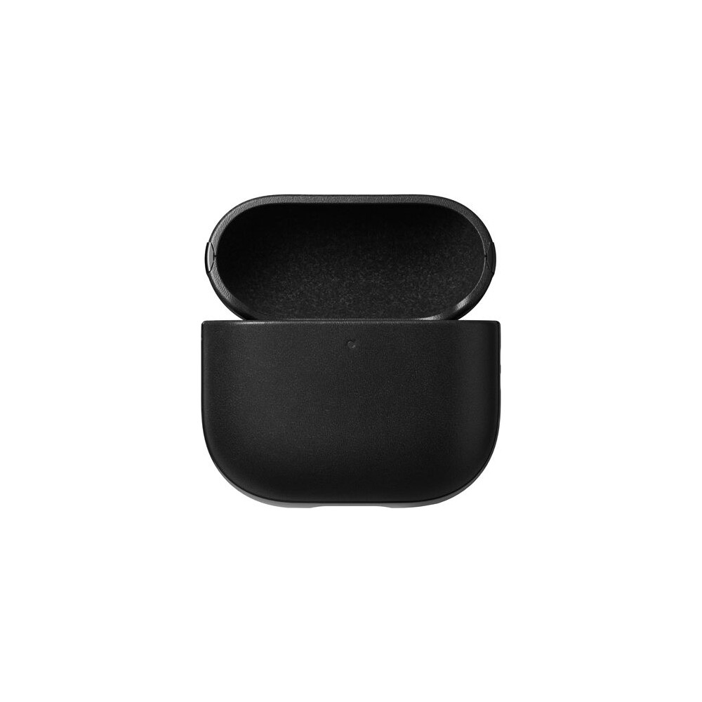 Nomad-Modern-Leather-pouzdro-Apple-Airpods-4-cerne