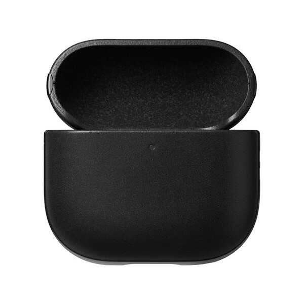 Nomad-Modern-Leather-pouzdro-Apple-Airpods-4-cerne
