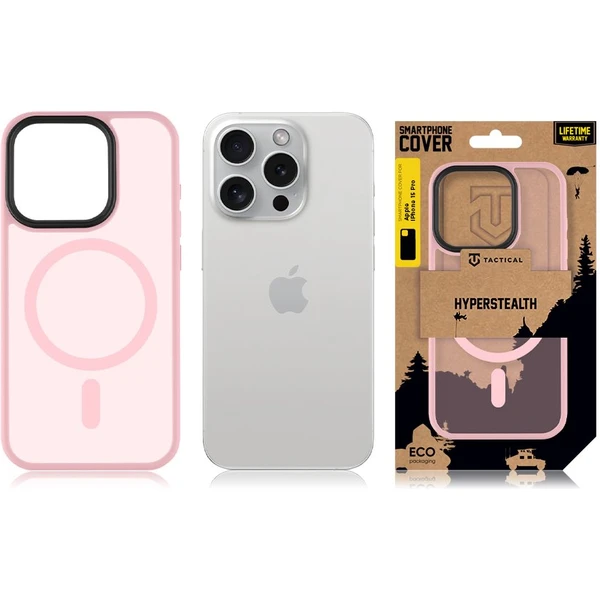 Tactical MagForce Hyperstealth kryt iPhone 15 Pro Pink Panther - Pouzdra - Obrázek d7866733bd374666b64406066b78b1a3