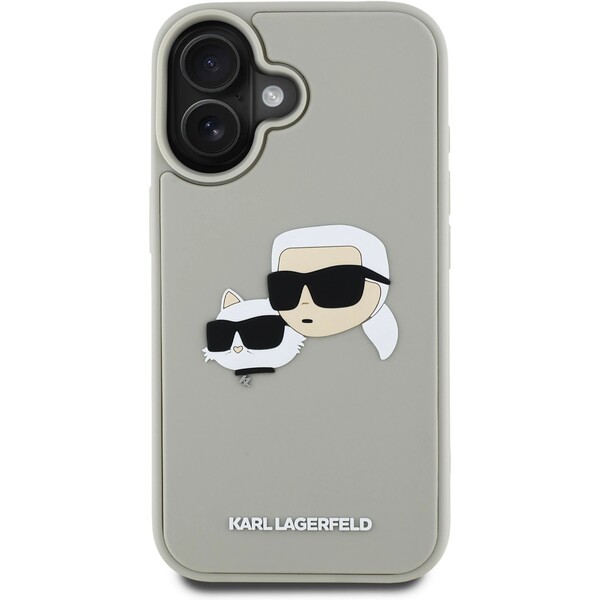 Karl-Lagerfeld-3D-Rubber-Double-Heads-kryt-iPhone-16-bezovy