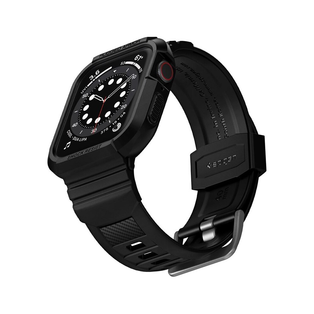 Spigen-Rugged-Armor-Pro-reminek-s-pouzdrem-Apple-Watch-41-40mm-cerny