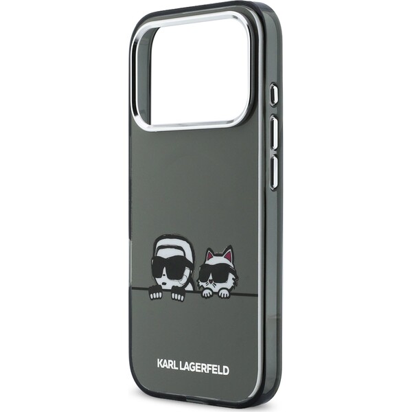 Karl-Lagerfeld-IML-K-CH-Heads-Logo-MagSafe-kryt-iPhone-17-Pro-Max-cerny