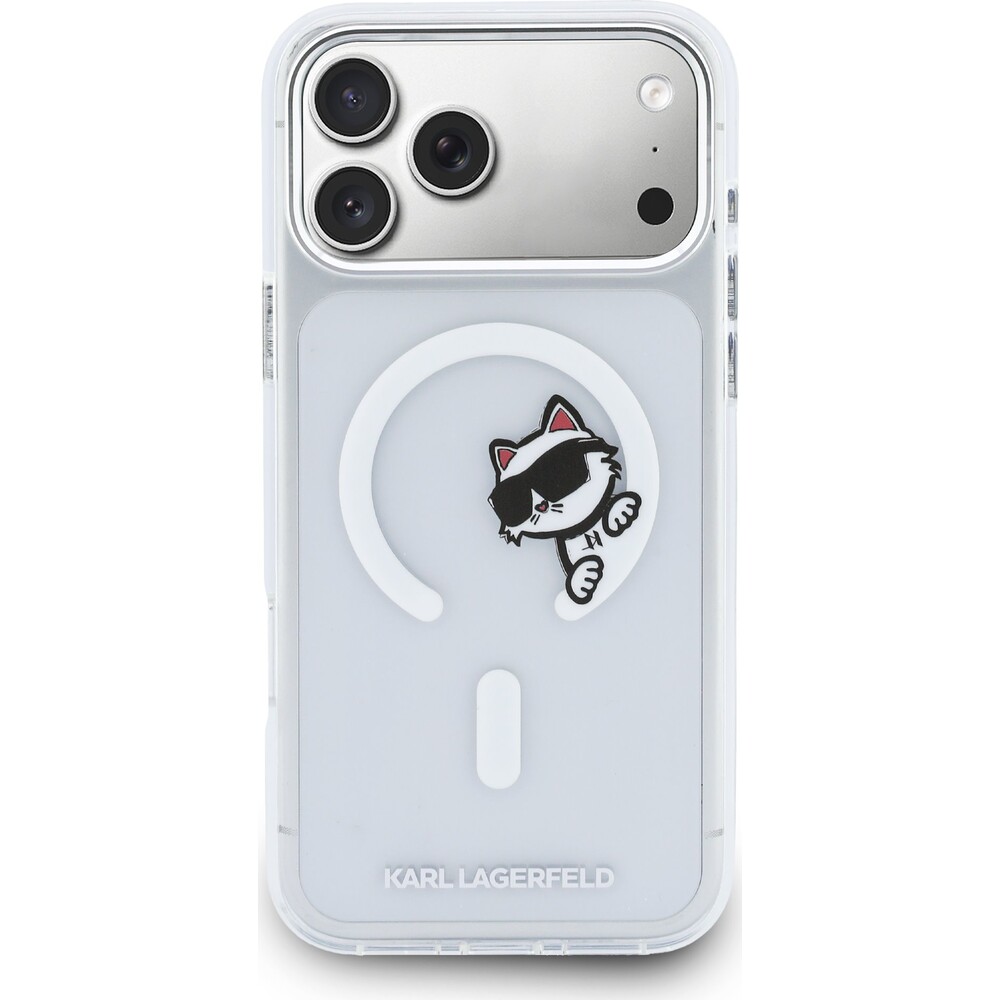 Karl-Lagerfeld-IML-Choupette-Peekaboo-MagSafe-kryt-iPhone-17-Pro-Max-ciry