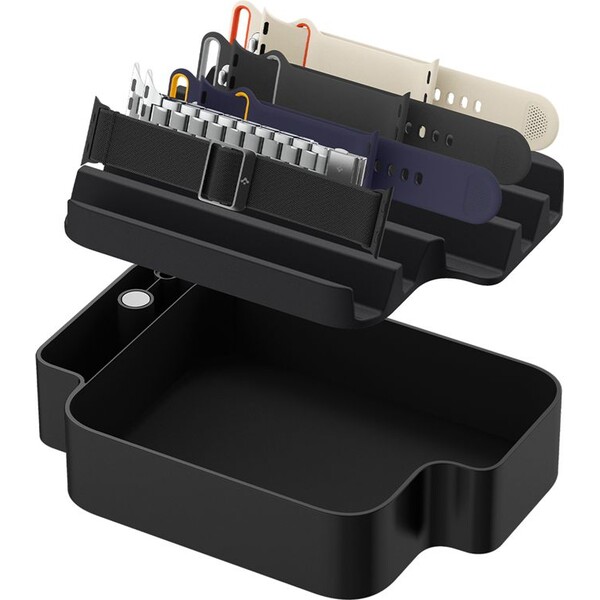 Spigen-Organizer-S340-pro-Apple-Watch-a-doplnky-cerny