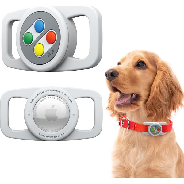 ELAGO-W5-Pet-Collar-pouzdro-pro-Apple-AirTag-sede
