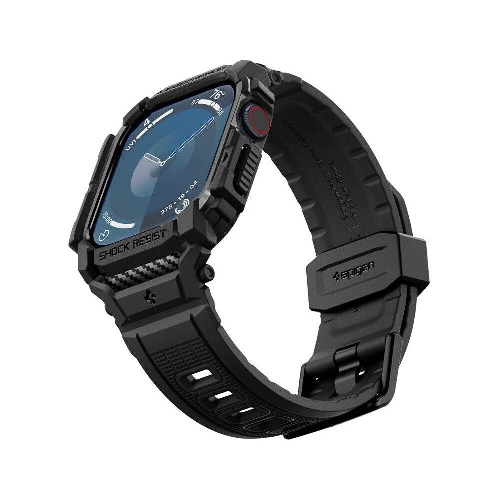 Spigen-Rugged-Armor-Pro-reminek-s-pouzdrem-Apple-Watch-10-11-42mm-matne-cerny