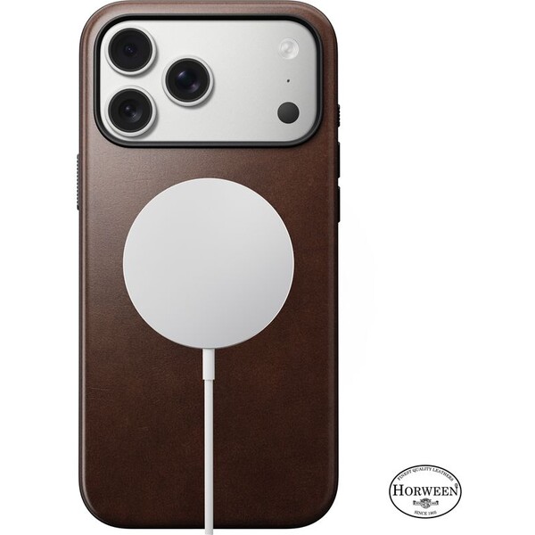 Nomad-Modern-Leather-Case-Horween-MagSafe-kozeny-kryt-iPhone-17-Pro-Max-Rustic-Brown
