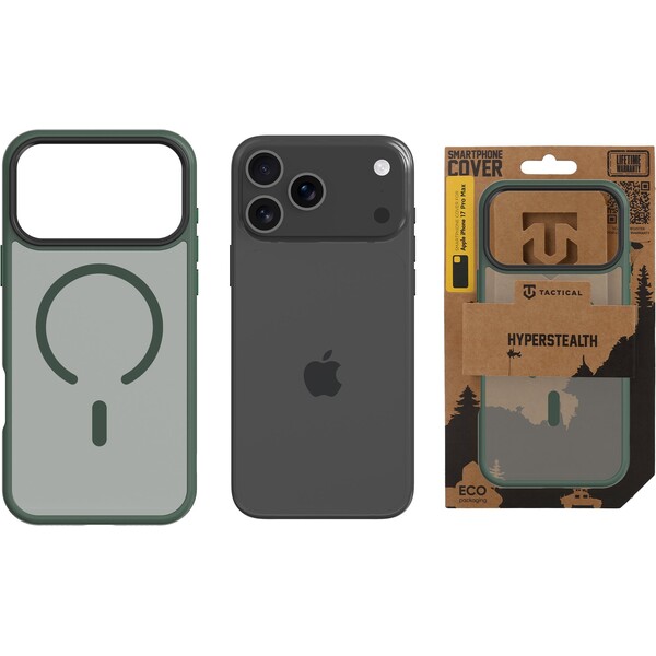 Tactical-MagForce-Hyperstealth-kryt-iPhone-17-Pro-Max-Forest-Green